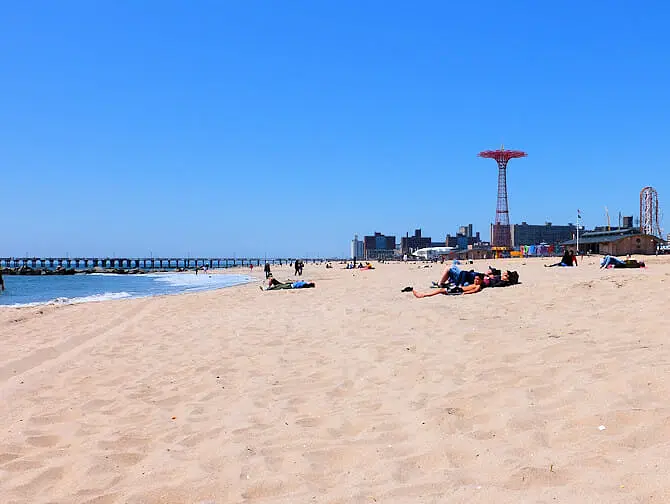 Hvad skal man se på Coney Island - Stranden