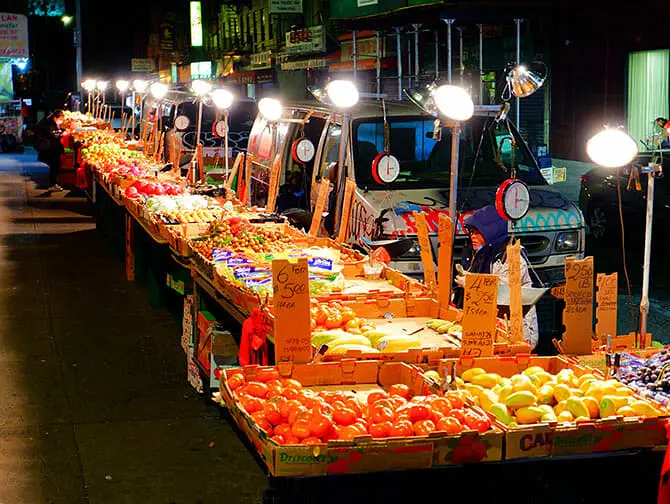 Hvad skal man se i Chinatown - Marked