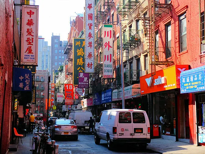 Hvad skal man se i Chinatown - Typiske bygninger