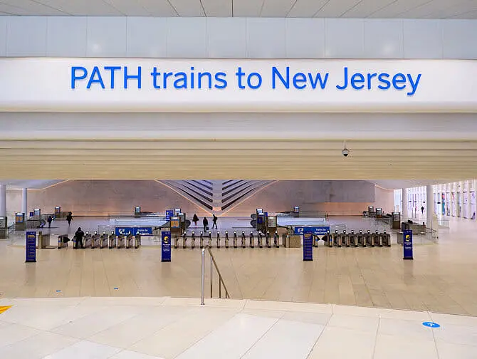 PATH mellem New Jersey og Manhattan