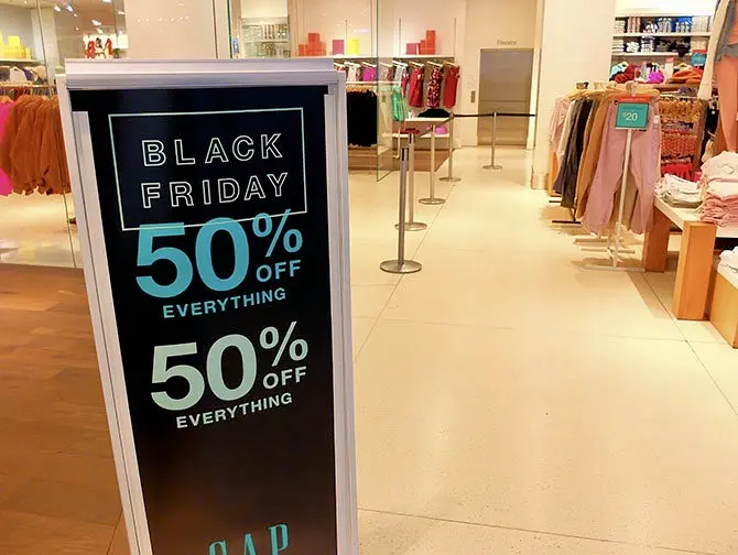 Udsalg i New York - Black Friday