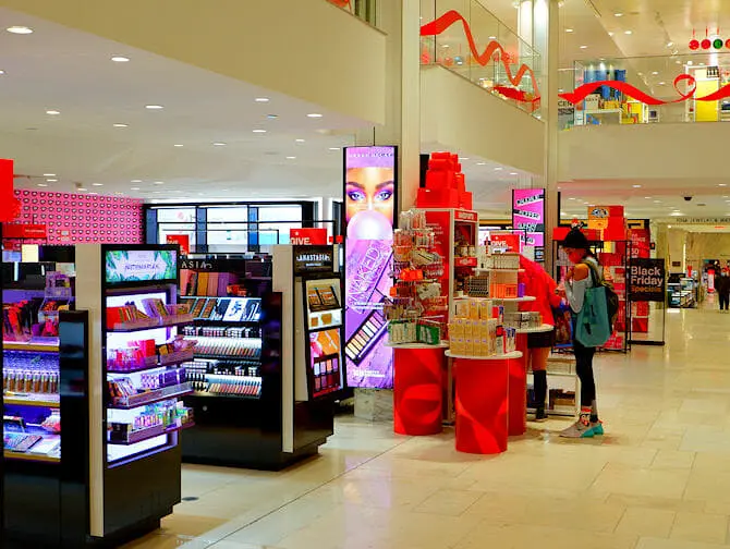 Macy's i New York - Indenfor