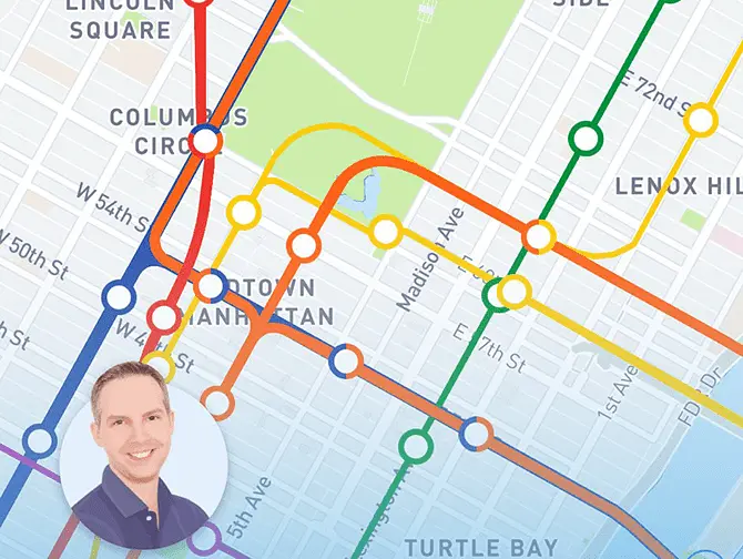 Subway i New York - Eric's New York App