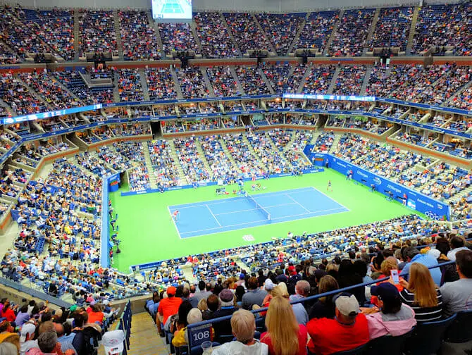 US Open Tennis billetter - Tenniskamp