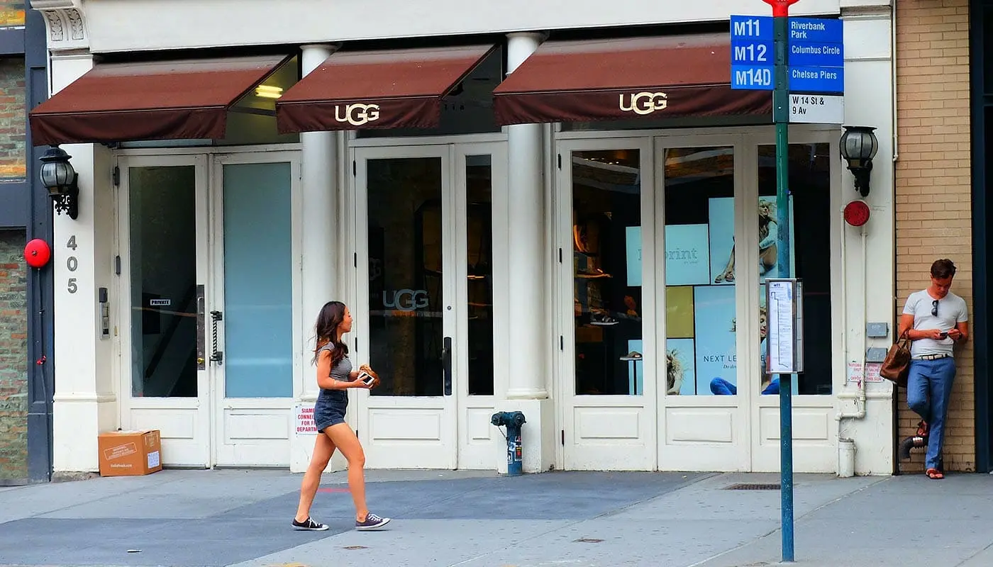 UGG butikker i New York - Konceptbutik