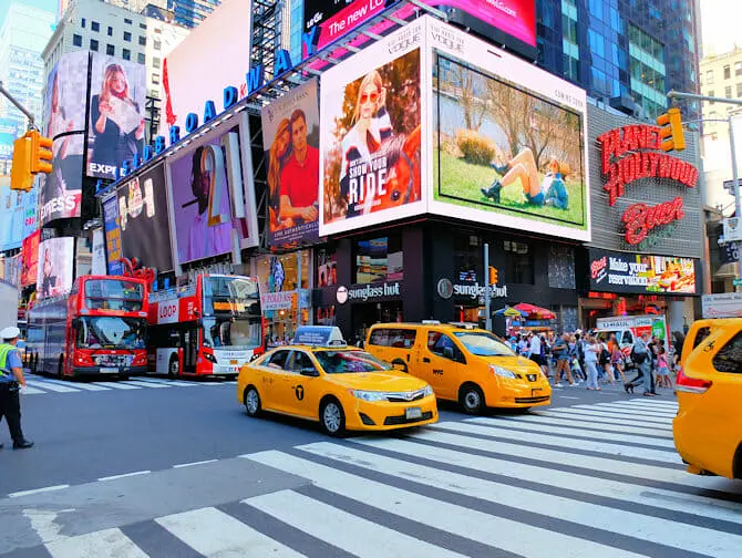 Taxa i New York - Taxaer i myldretiden