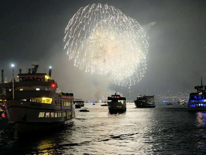 4th of July cruise i New York