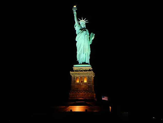 Frihedsgudinden Sunset Cruise - Lady Liberty