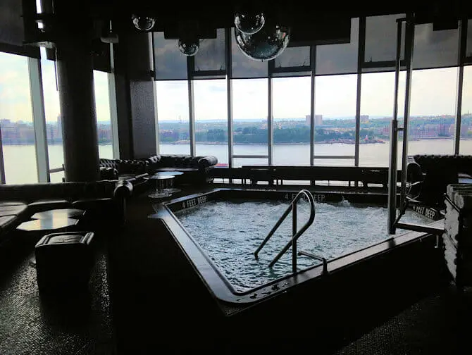 Homobarer i New York - Le Bain pool