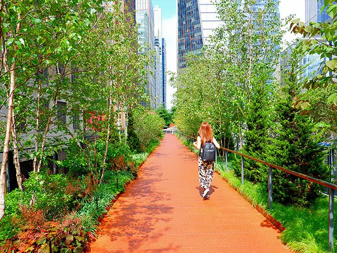 High Line i New York - Gåtur