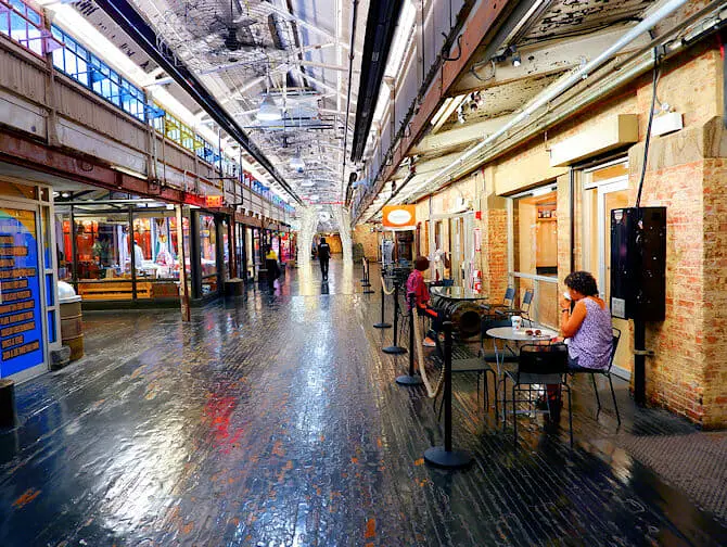Markeder i New York - Chelsea Market Hallway