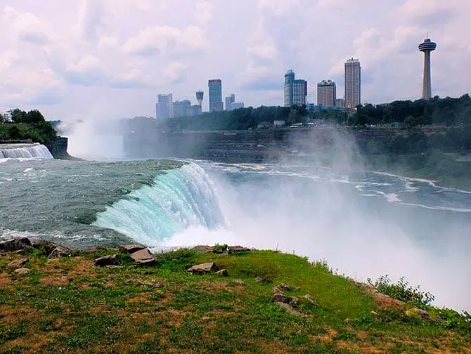 Dagstur fra New York til Niagara Falls med fly- Den amerikanske side