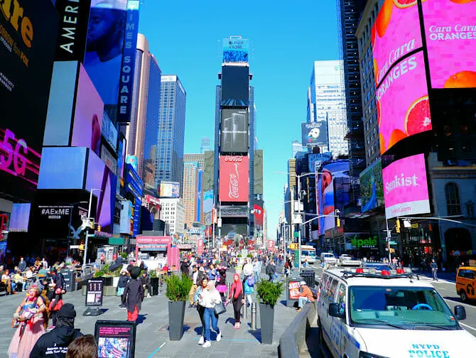 Times Square i New York - Dag