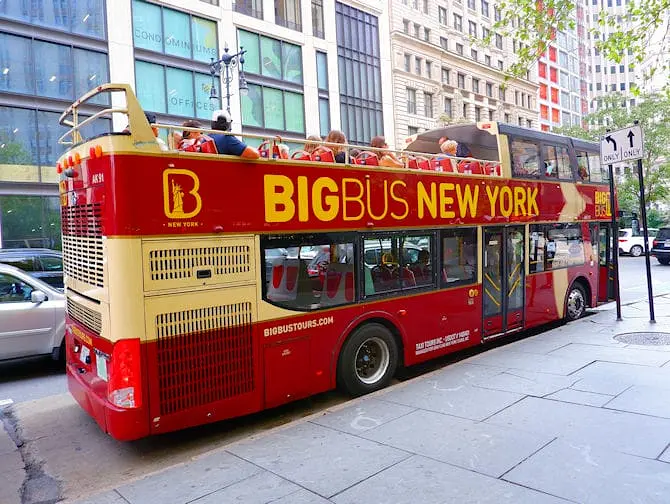 Big Bus i New York - Bus
