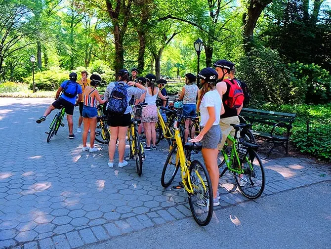 Central Park - Cykeltur