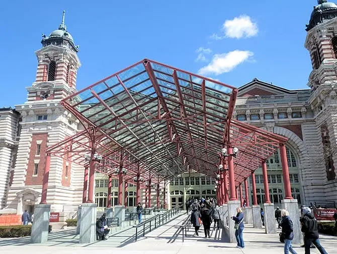 Ellis Island - Museumsindgang