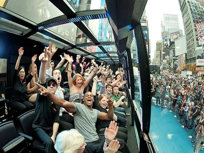 The Ride i New York - Vink