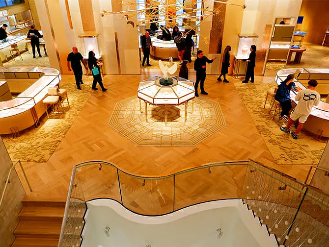 Tiffany's i New York - Butikken