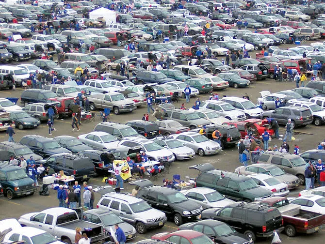 New York Giants billetter - Tailgating