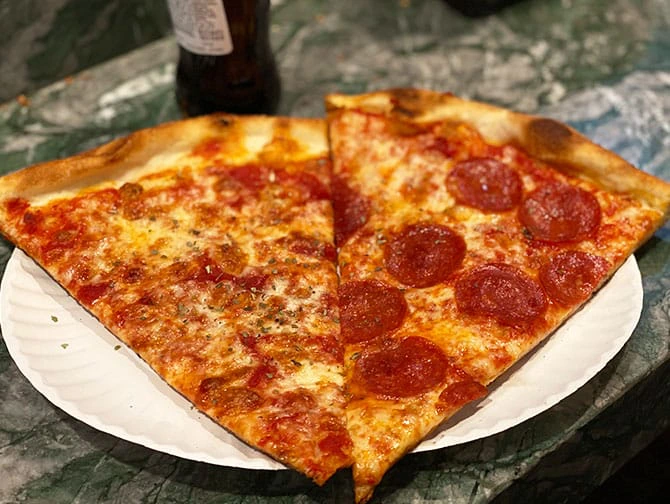 Bedste pizza i New York - Joe's New York