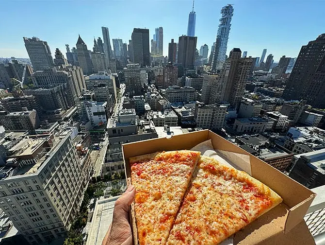 Bedste pizza i New York