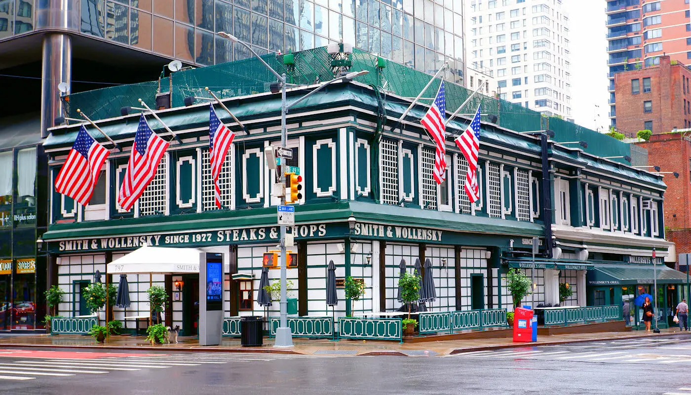 Bedste steakhouse i New York - Smith and Wollensky