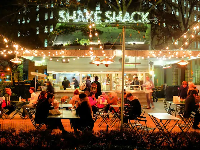 Bedste burger i New York - Shake Shack