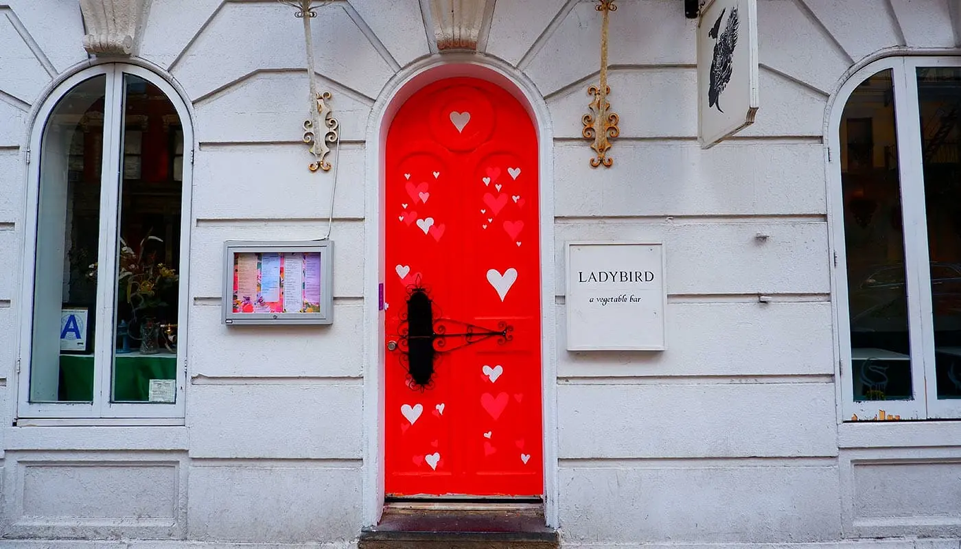 Vegetariske restauranter i New York - Ladybird