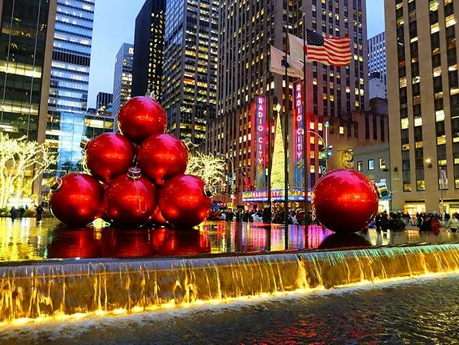 Jul i New York - Julekugler