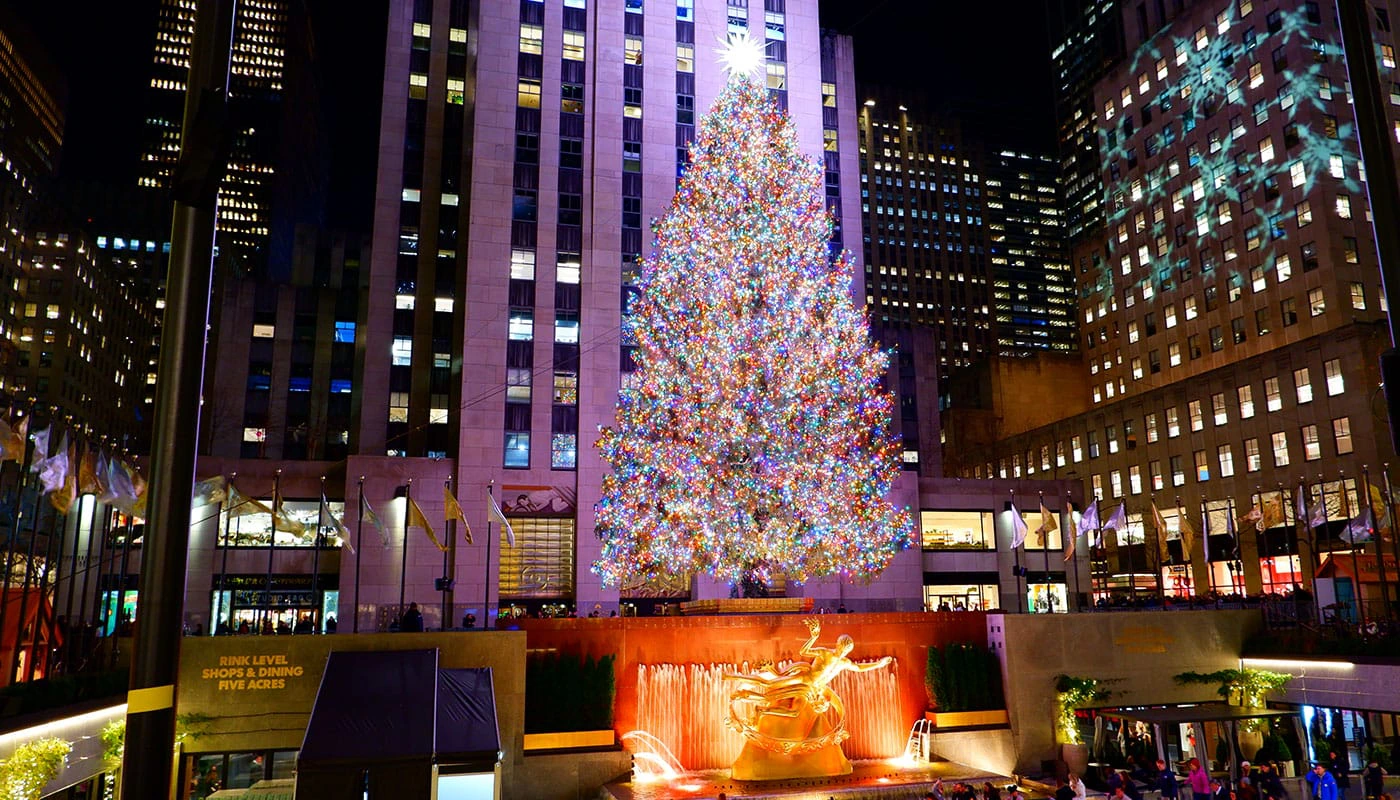 Juletid i New York - Rockefeller Tree