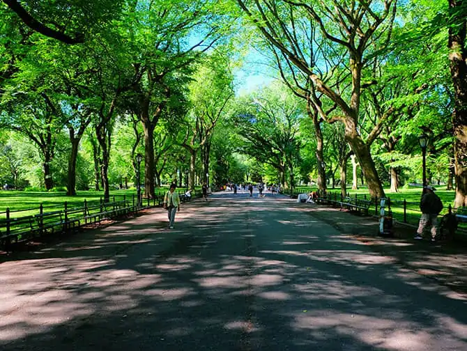 Labor Day i New York - Gåtur i Central Park