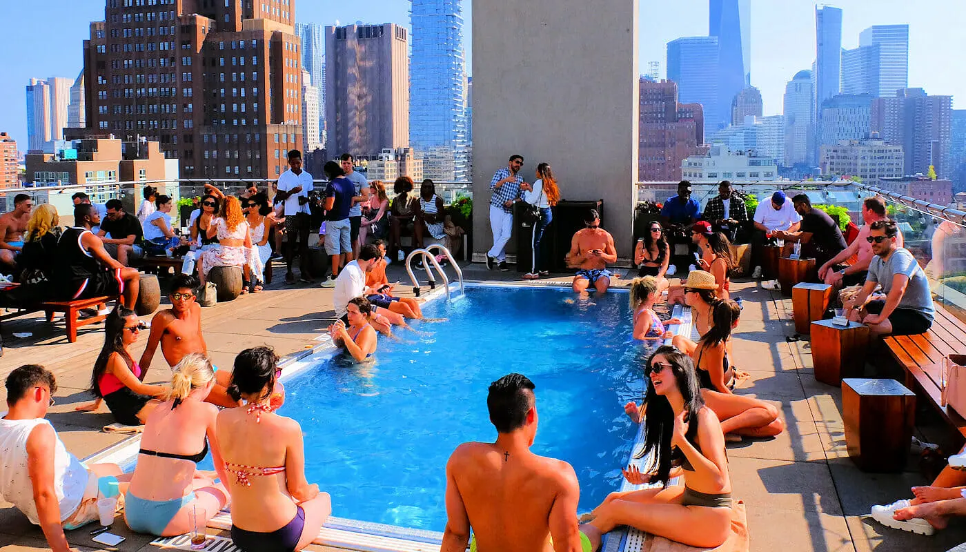De bedste rooftop-barer i New York - Rooftop-bar