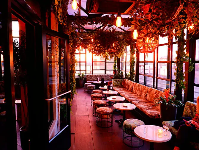 De bedste rooftop-barer i New York - Gansevoort Hotel