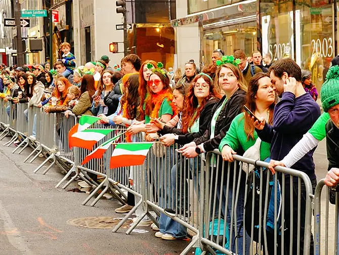 St. Patrick’s Day i New York - Irsk kultur