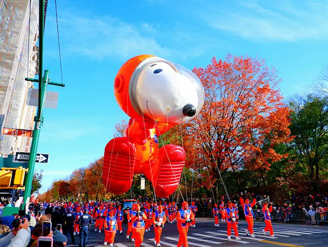 Thanksgiving i New York - Nuser ballon