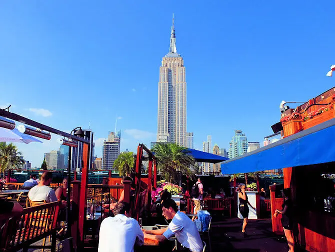 De bedste rooftop-barer i New York - 230 Fifth om dagen