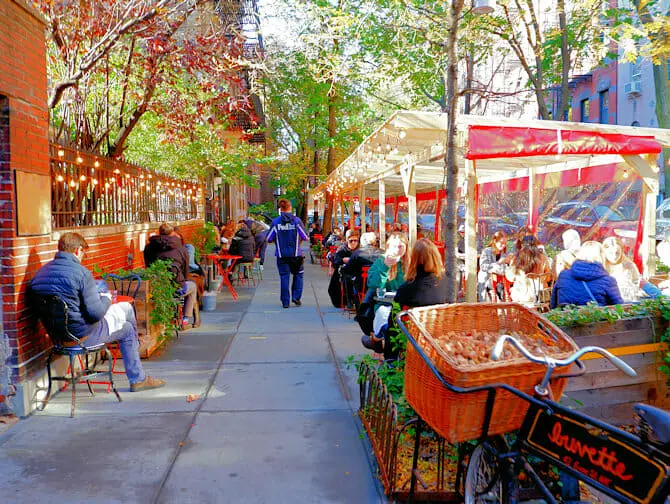 Hvad skal man se i Greenwich Village - restauranter
