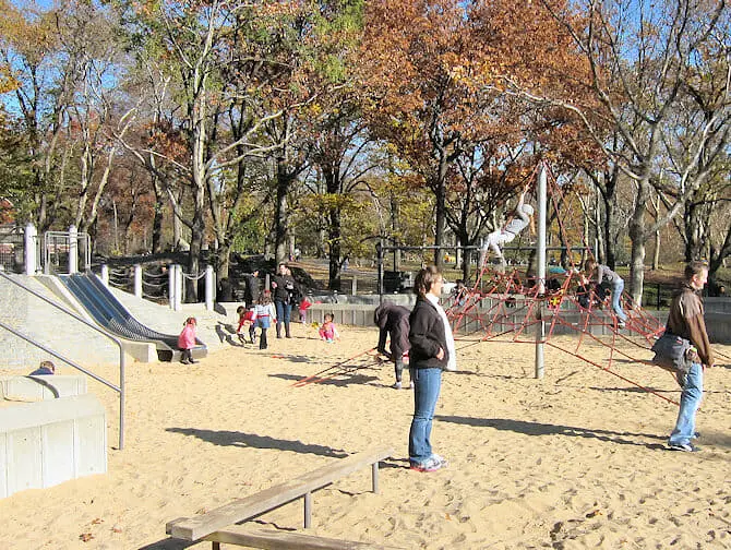 Legepladser i New York - Central Park sandkasse