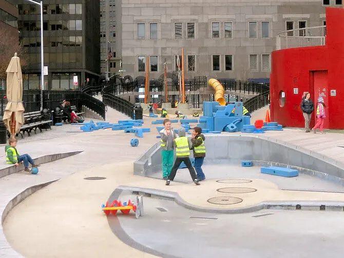 Legepladser i New York - South Street Seaport Playground