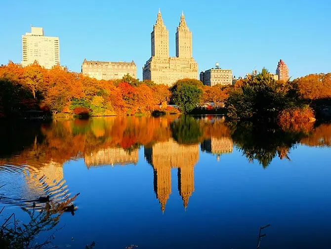 Guidet tur til filmlokationer i Central Park - Reservoir