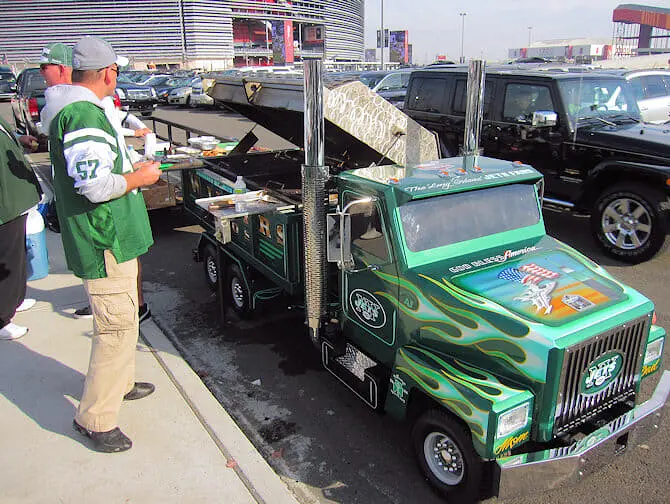 New York Jets billetter - Tailgating