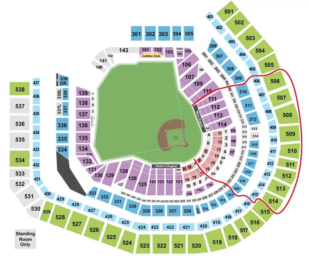 New York Mets billetter - Citi Field oversigt