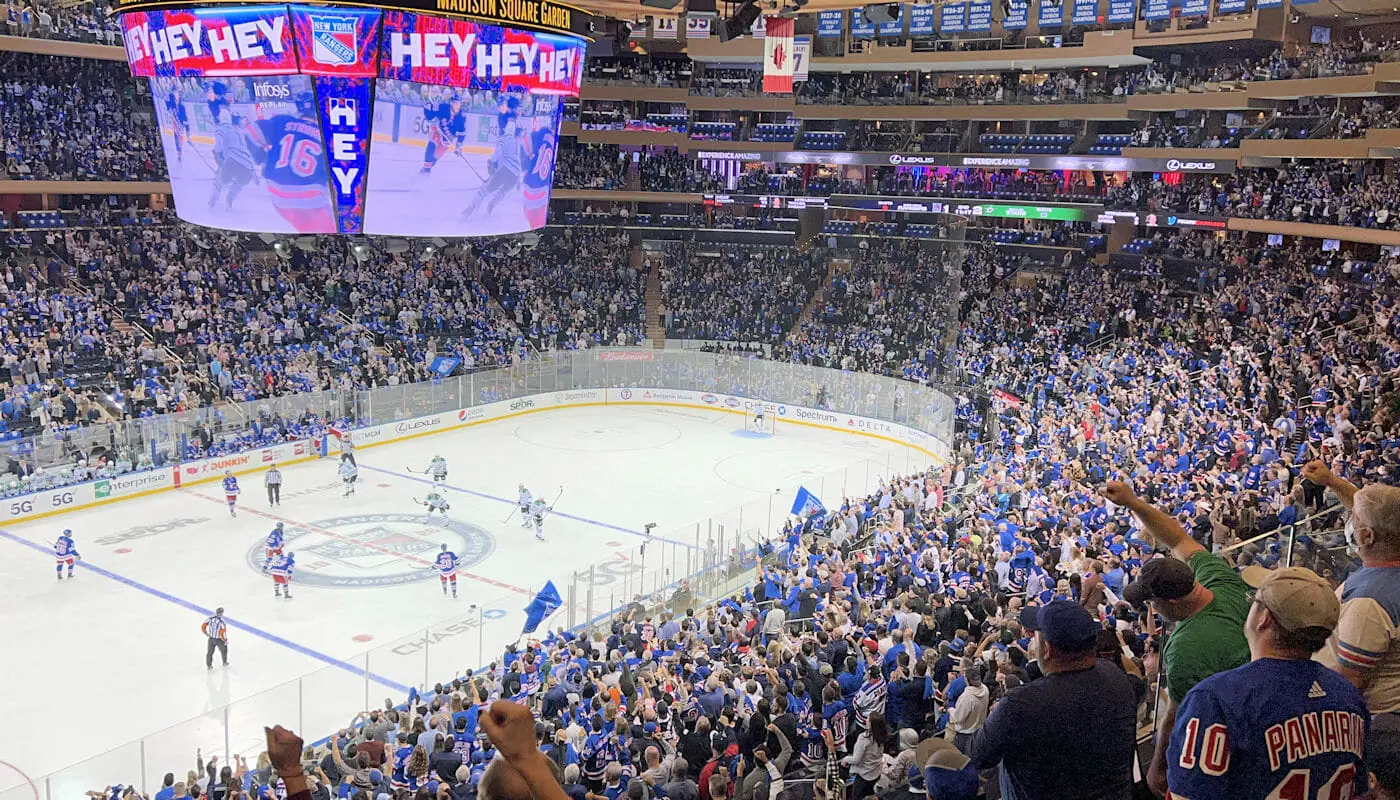 New York Rangers billetter - Madison Square Garden