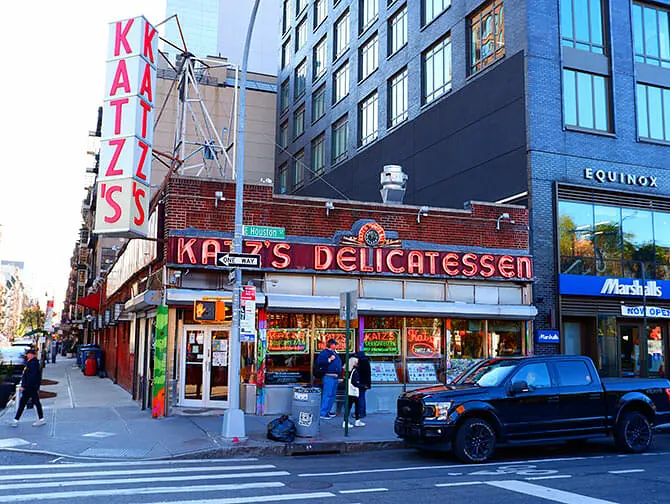 Lower East Side i New York - Katz's Deli