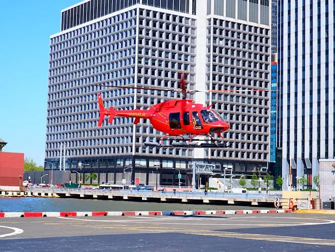 Helikopterture og ruter i New York
