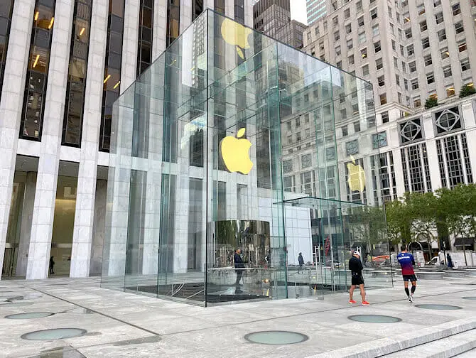 Elektronik i New York - Apple Store