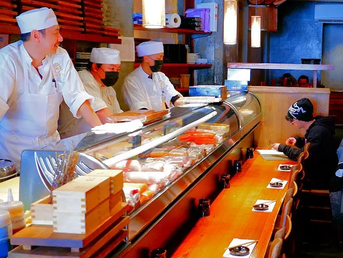 Bedste sushi i New York