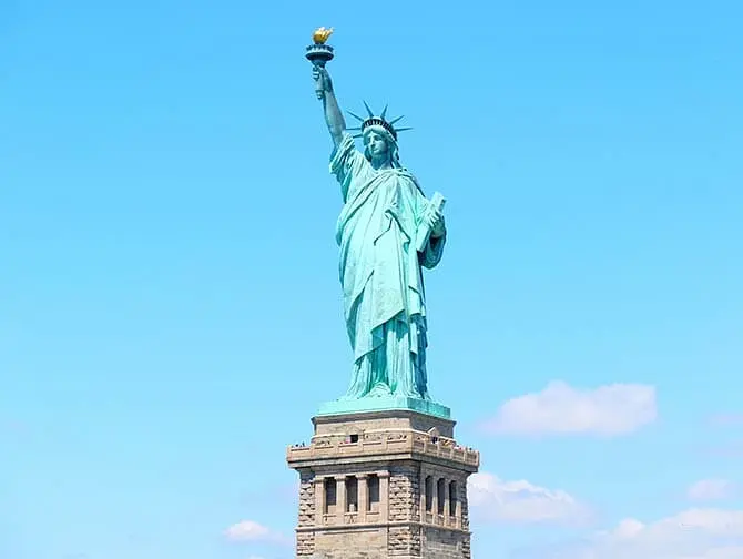New York bustur og seværdigheder pakketilbud- Frihedsgudinden