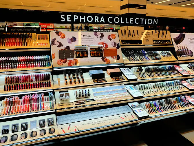 Makeup i New York - Sephora indenfor