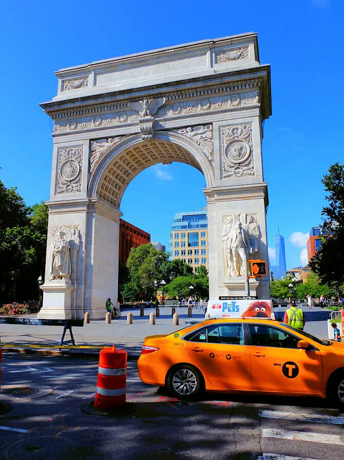 Guidet cykeltur på Manhattan - Washington Square Park